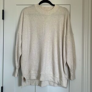 Aerie long sleeve textured pullover small real good favorite crewneck